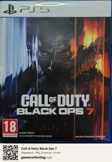 Call of Duty: Black Ops 7 PlayStation 5, France box front