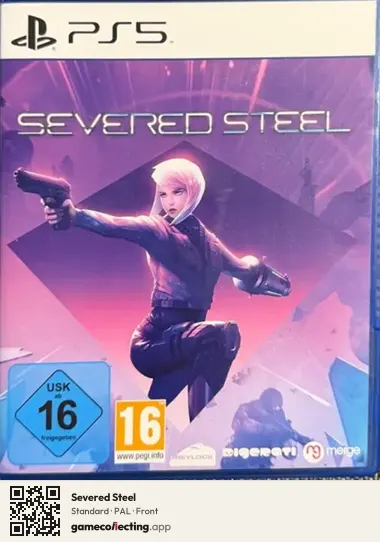 Severed Steel PlayStation 5, PAL box front