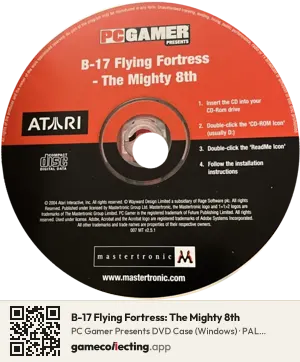 B-17 Flying Fortress: The Mighty 8th Computer, PAL disc