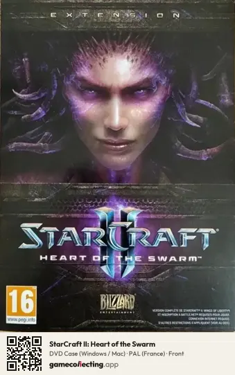 StarCraft II: Heart of the Swarm Computer, France box front