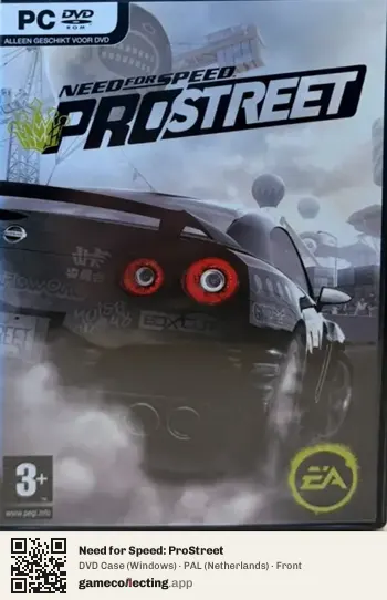 Need for Speed: ProStreet Computer, Netherlands box front