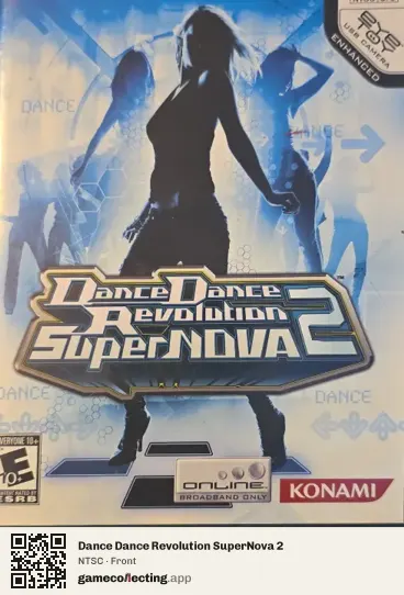 Dance Dance Revolution SuperNova 2 PlayStation 2, NTSC box front
