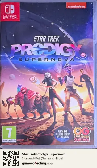 Star Trek Prodigy: Supernova Nintendo Switch, Germany box front