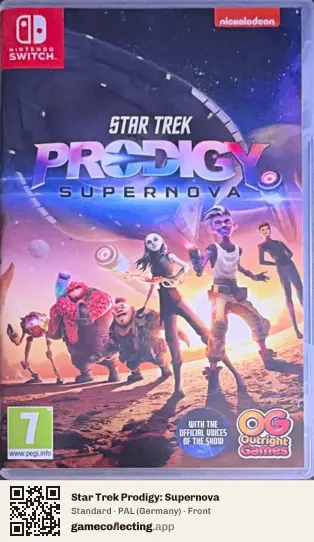 Star Trek Prodigy: Supernova Nintendo Switch, Germany box front