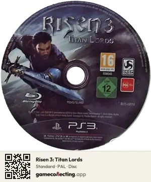 Risen 3: Titan Lords PlayStation 3, PAL disc
