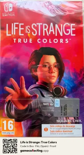 Life is Strange: True Colors Nintendo Switch, Spain box front