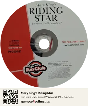 Mary King's Riding Star Computer, PAL disc