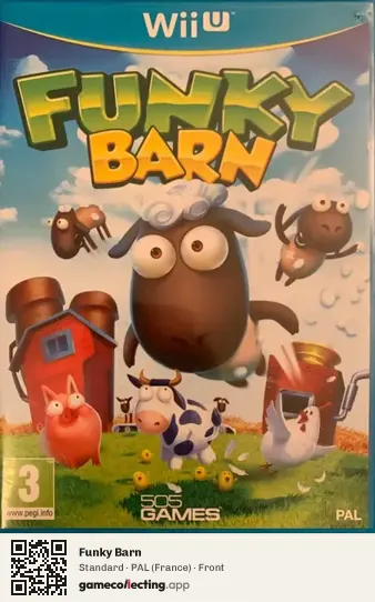 Funky Barn Nintendo Wii U, France box front