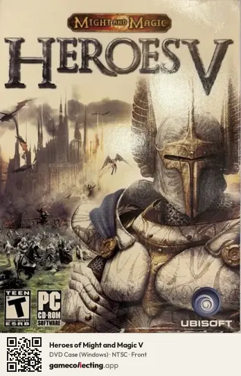 Heroes of Might and Magic V Computer, NTSC box front