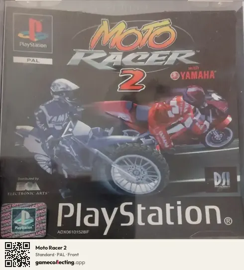 Moto Racer 2 PlayStation, PAL box front