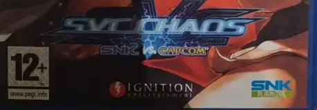 SNK vs. Capcom: SVC Chaos, the PEGI square on its front
