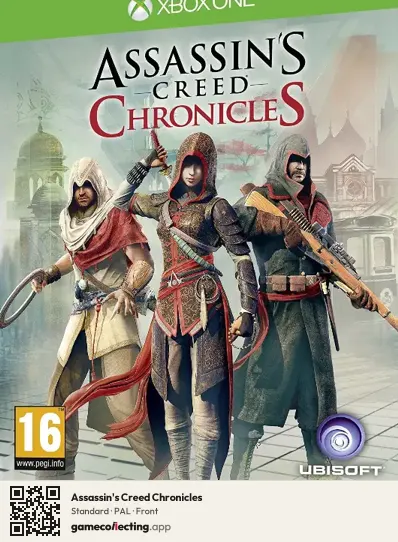Assassin's Creed Chronicles Xbox One, PAL box front