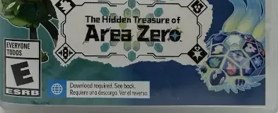 Pokémon Violet, the ESRB box on its front