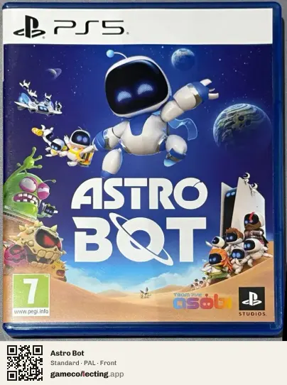 Astro Bot PlayStation 5, PAL box front