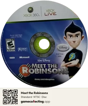 Meet the Robinsons Xbox 360, NTSC disc