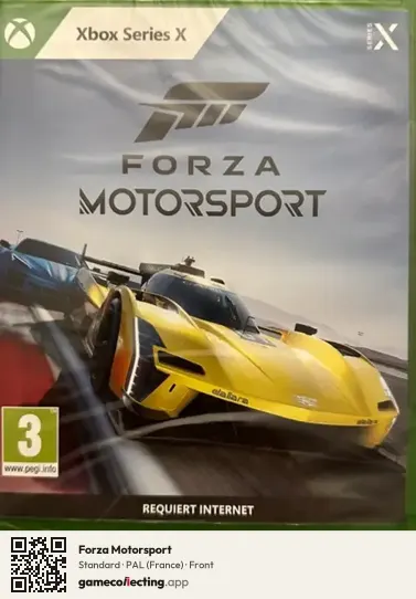 Forza Motorsport Xbox Series X, France box front