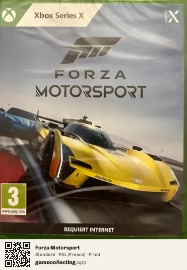 Forza Motorsport Xbox Series X, France box front