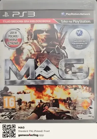 MAG PlayStation 3, Poland box front