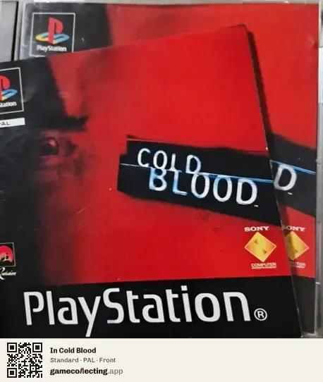 In Cold Blood PlayStation, PAL box front