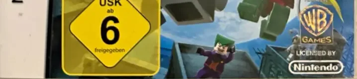 LEGO Batman: The Videogame, the USK square on its front