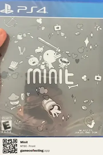 Minit PlayStation 4, NTSC box front