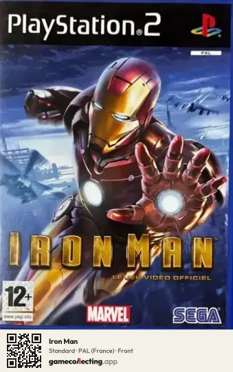 Iron Man PlayStation 2, France box front