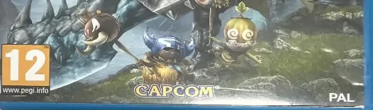 Monster Hunter 3 Ultimate, the PEGI square on its front