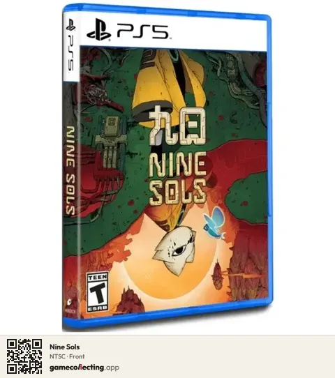 Nine Sols PlayStation 5, NTSC box front