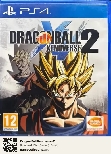 Dragon Ball Xenoverse 2 PlayStation 4, France box front