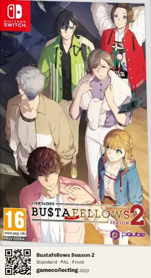 Bustafellows Season 2 Nintendo Switch, PAL box front