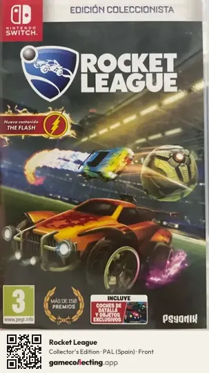 Rocket League Nintendo Switch, Spain box front