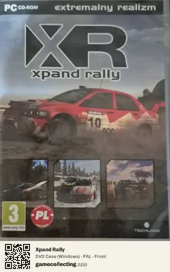 Xpand Rally Computer, PAL box front