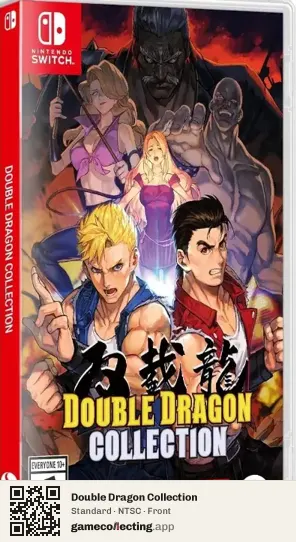 Double Dragon Collection Nintendo Switch, NTSC box front