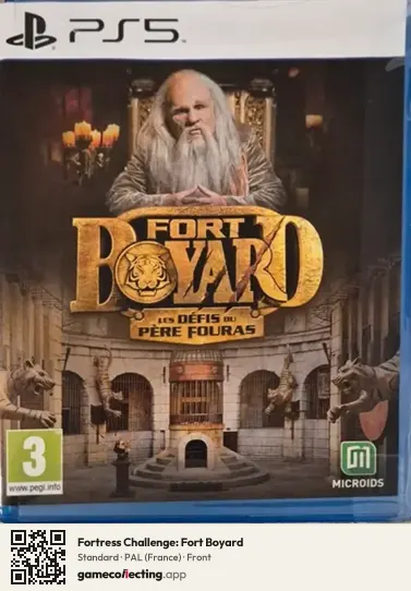 Fortress Challenge: Fort Boyard PlayStation 5, France box front