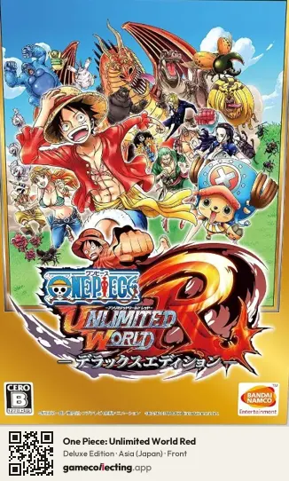 One Piece: Unlimited World Red Nintendo Switch, Asia box front