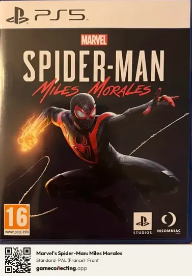 Marvel's Spider-Man: Miles Morales PlayStation 5, France box front