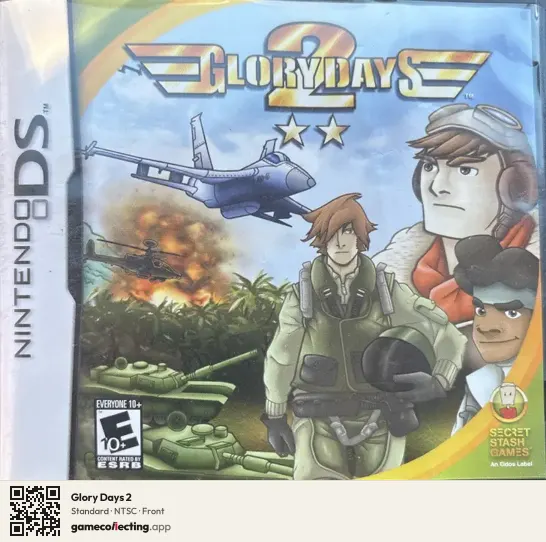 Glory Days 2 Nintendo DS, NTSC box front