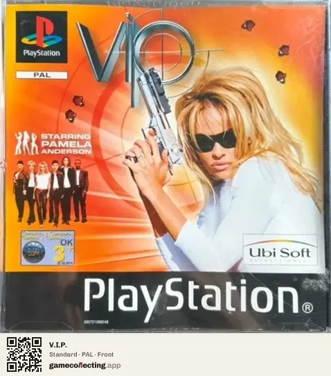 V.I.P. PlayStation, PAL box front