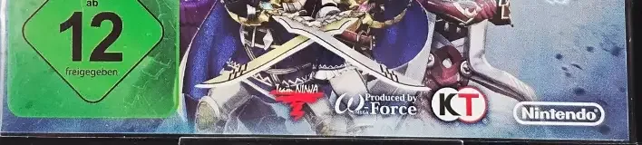 Fire Emblem Warriors, the USK square on its front