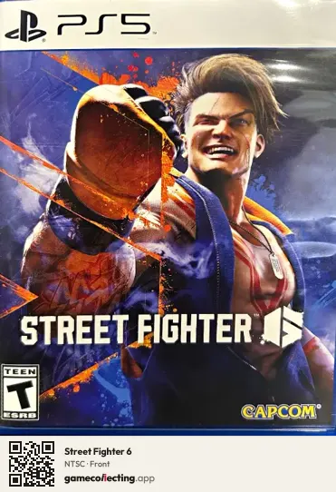 Street Fighter 6 PlayStation 5, NTSC box front