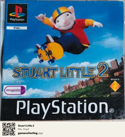 Stuart Little 2 PlayStation, PAL box front