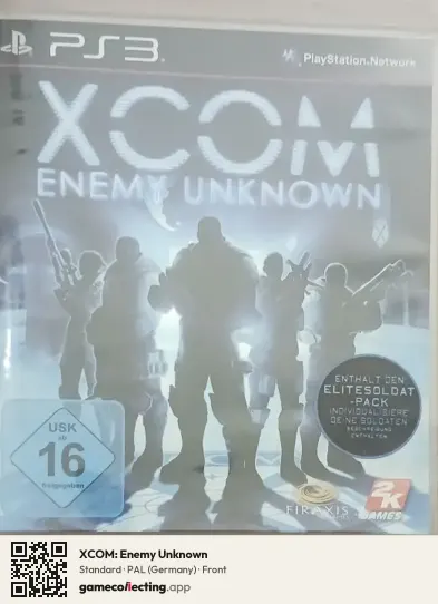 XCOM: Enemy Unknown PlayStation 3, Germany box front