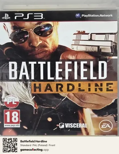 Battlefield Hardline PlayStation 3, Poland box front
