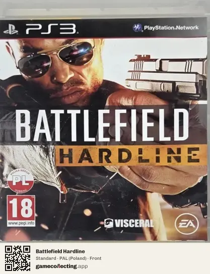 Battlefield Hardline PlayStation 3, Poland box front