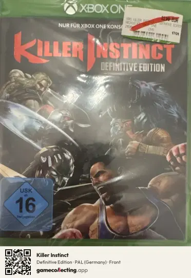 Killer Instinct Xbox One, Germany box front