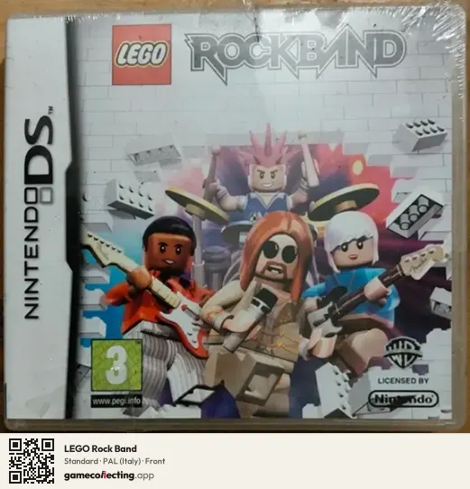 LEGO Rock Band Nintendo DS, Italy box front