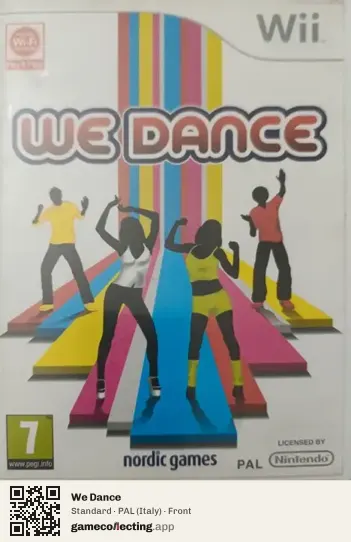 We Dance Nintendo Wii, Italy box front