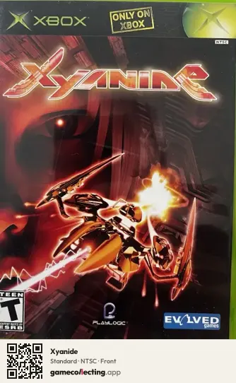 Xyanide Xbox, NTSC box front