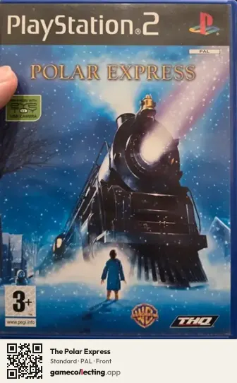 The Polar Express PlayStation 2, PAL box front