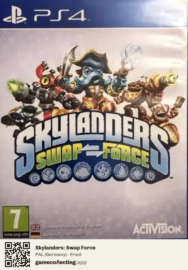Skylanders: Swap Force PlayStation 4, Germany box front
